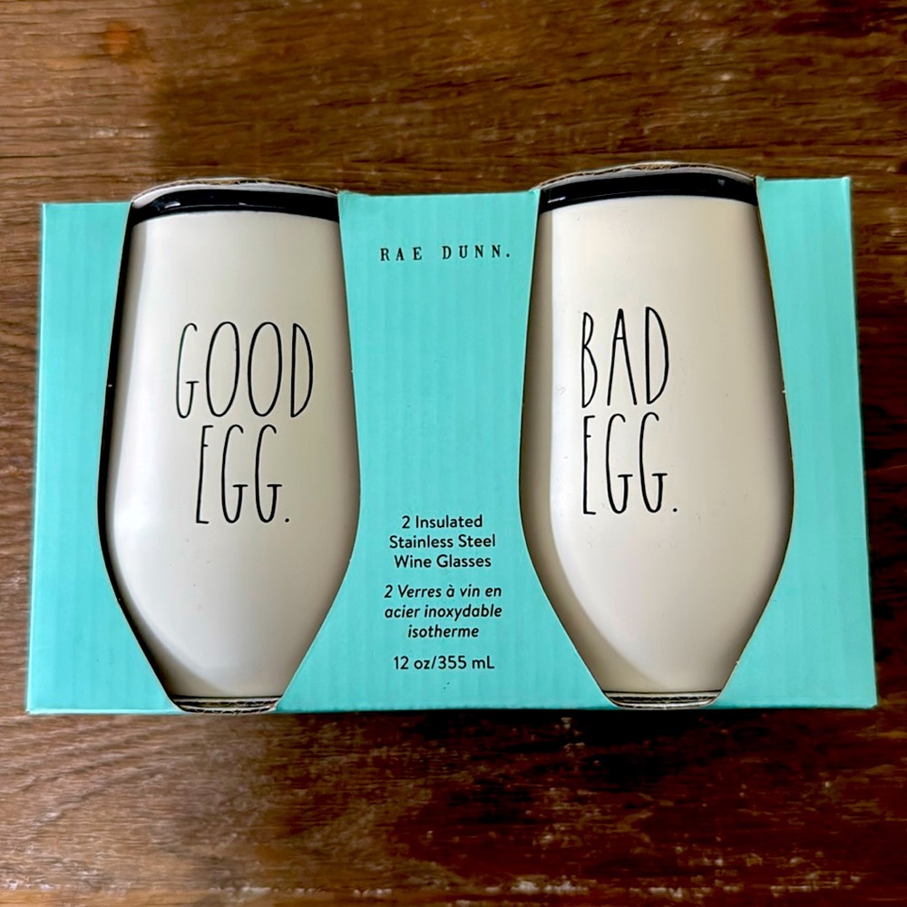 Rae dunn Insulated Stainless Steel Wine Glass